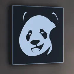 Panda" lamp