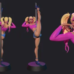 Peach - Stripper Pole Action Combo