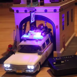 Playmobil Ghostbusters Ecto 1 Rc conversion