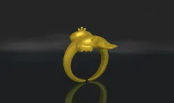 Pokemon - Psyduck ring