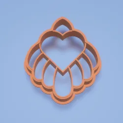polymer clay cutter  love