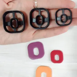 polymer clay cutters, polymer clay cutters cubes