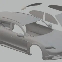 Porsche taycan cross turismo turbo s 22