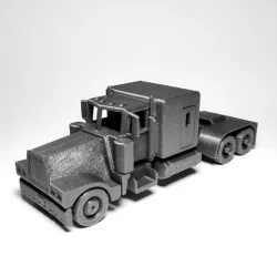 Print-in-Place Peterbilt 359 Truck