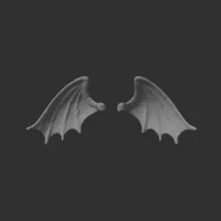 Replacement wings for Rochelle Goyle monster high doll