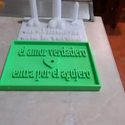ring holder with message