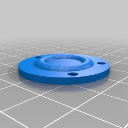 RocHobby 1/6 Willys spare tire center cover