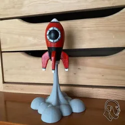 ROCKET TAKING OFF