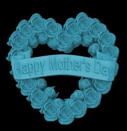 Rose wreaths mother's day