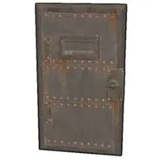 Rust Armored Door