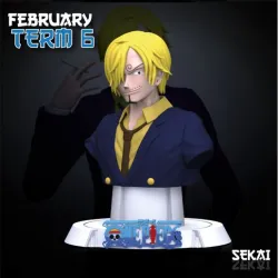 Sanji Bust - Sekai 3D Models - Tested and Ready for 3D printing