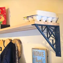 Shelf Bracket 20cm – Stylish & Sturdy Design for Your Home
