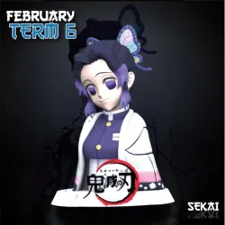 Shinobu Bust - Sekai 3D Models - Tested and Ready for 3D printing