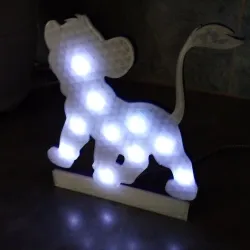 simba night light