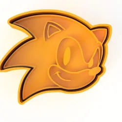 Sonic cookie cutter / Sonic cookie cutter