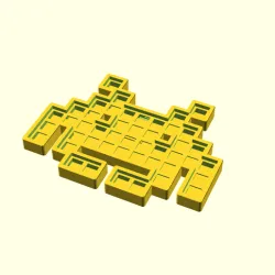 Space Invaders Macro Keyboard