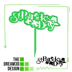 ST PATRICK S DAY CAKE TOPPER