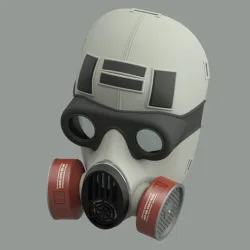 STALKER Duty and Freedom Gas mask. Video game, props, cosplay
