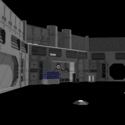 Star Wars Death Star Hangar Bay 327 Diorama for 3.75" figures