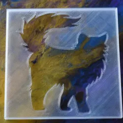 Stencil Cat