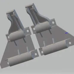 Tamiya Falcon front shock towers