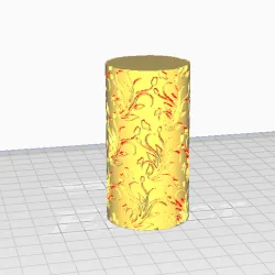 Textured Rollers for 3d Printing | Resin printer or FDM Printer AA6