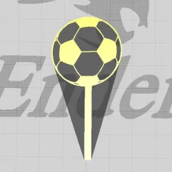 Topper Soccer Ball Ornament
