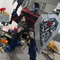 Transformers mpm 12 optimus prime axe