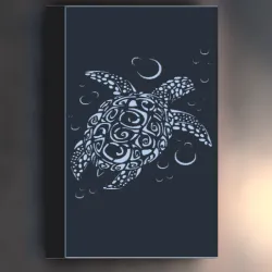 Turtle" lamp