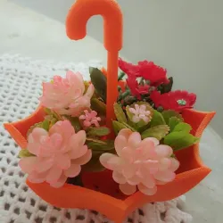 Umbrella Plant Vase