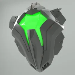 Valorant Viper Viper Backpack Tank. Video game, props, cosplay