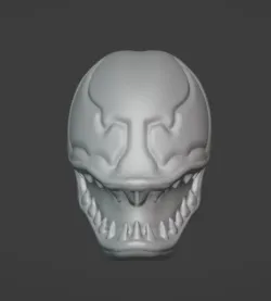 Venom Head Sculpt from Spider-Man Animated series 1994