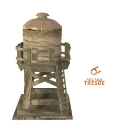 Water tank, piggy bank tower