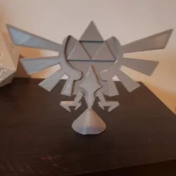 Zelda Crest Of Hyrule Logo