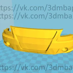 Бампер ГАЗель 33025