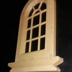 1/12 Dollhouse window (Model No.9)