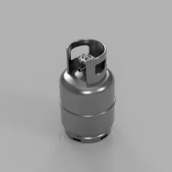 1/24Scale Medium-sized Gas Cylinder
