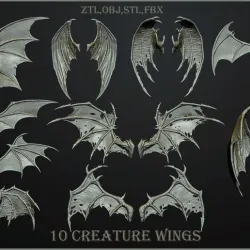 10 Creature wings