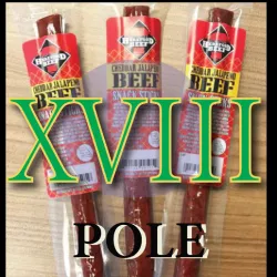 18th legion vexillum with pole
