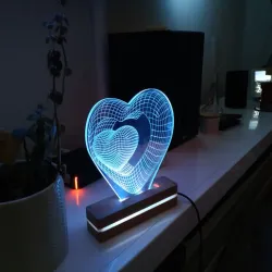 3D Illusion Lamp