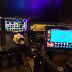 8020 Sim Setup Tablet Mount