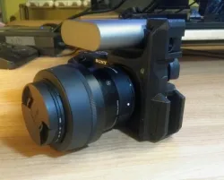 A6500 battery Rig adapter