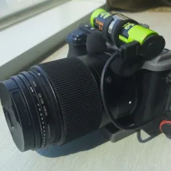 A6500 battery Rig adapter_Wind Noise Reduction Sony A6500_v01