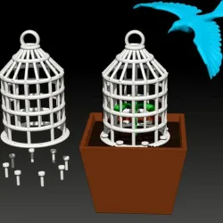 anti-bird cage for marijuana, weed