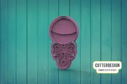 Baby Rattle Cookie Cutter Rattle