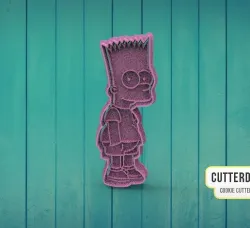 Bart Simpson Cookie Cutter M1