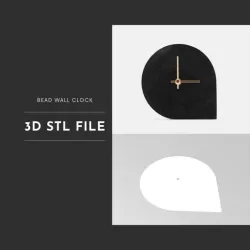 Bead Wall Clock