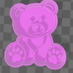 Bear cookie cutter