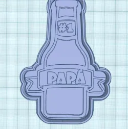 Beer Bottle Marker Cutter Dad
