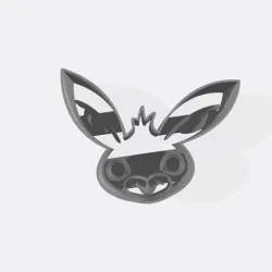 Bing Bunny cookie cutter